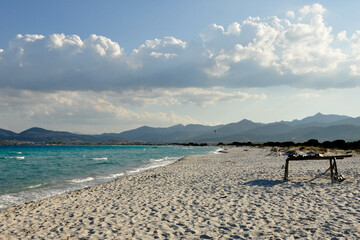 Plaża na Sardynii, Włochy, Morze Śródziemne - obrazy, fototapety, plakaty