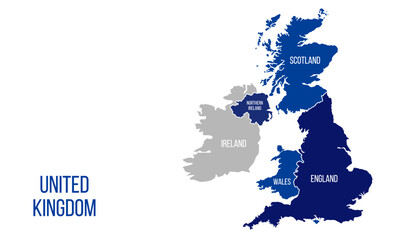 United Kingdom map © Renata