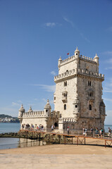 Wieża w Belem, Portugalia - obrazy, fototapety, plakaty