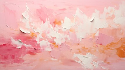 Full frame of abstract multicolor fluidity liquid pink and peach fuzz shades background color 2024