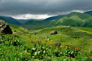 Fototapeta na wymiar Góry Kaukaz Gruzja