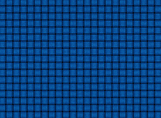 Niebieska jansowa tekstura plecionego wzoru - abstrakcyjne tło - obrazy, fototapety, plakaty
