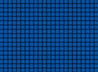 Niebieska jansowa tekstura plecionego wzoru - abstrakcyjne tło © ellaa44