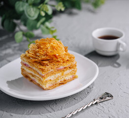 Puff Pastry flaky pastry layers Cake