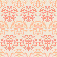 Floral seamless pattern. Vintage print background