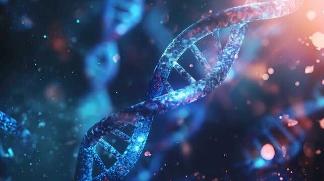 DNA - genetic, biotech, genome, background, gene, biotechnology, stem