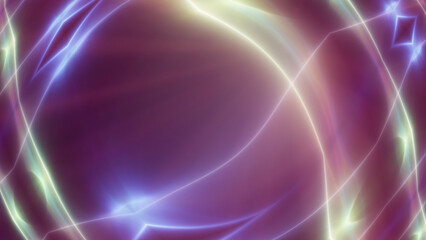 Fototapeta premium background neon line wave illustration