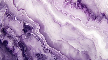 Fotobehang Abstract purple liquid marble or watercolor background © Jan