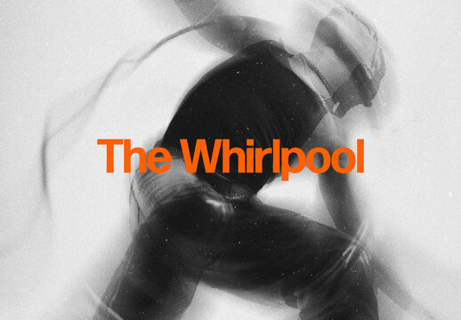 Whirlpool Photo Effect Mockup