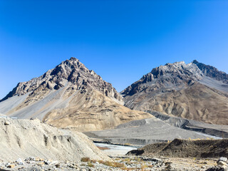 Landscape in the mountains