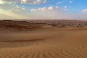 Fototapeta na wymiar Dubai desert