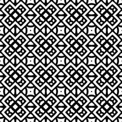 Monochrome pattern, Abstract texture for fabric print, card, table cloth, furniture, banner, cover, invitation, decoration, wrapping.seamless repeating pattern.Black color.