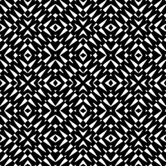 Monochrome pattern, Abstract texture for fabric print, card, table cloth, furniture, banner, cover, invitation, decoration, wrapping.seamless repeating pattern.Black color.