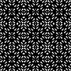 Monochrome pattern, Abstract texture for fabric print, card, table cloth, furniture, banner, cover, invitation, decoration, wrapping.seamless repeating pattern.Black color.