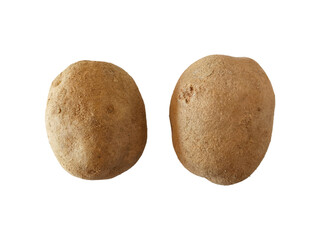 Fototapeta premium potato isolated on white background