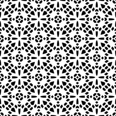 Monochrome pattern, Abstract texture for fabric print, card, table cloth, furniture, banner, cover, invitation, decoration, wrapping.seamless repeating pattern.Black color.