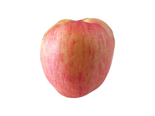 red apple isolated on white background