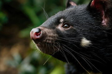 Close-up of a Tasmanian Devil