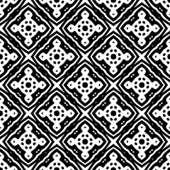 Monochrome pattern, Abstract texture for fabric print, card, table cloth, furniture, banner, cover, invitation, decoration, wrapping.seamless repeating pattern.Black colMonochrome pattern, Abstracor.
