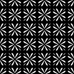 Monochrome pattern, Abstract texture for fabric print, card, table cloth, furniture, banner, cover, invitation, decoration, wrapping.seamless repeating pattern.Black colMonochrome pattern, Abstracor.
