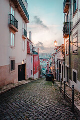 Fototapeta na wymiar Lisbon Portugal City Streets