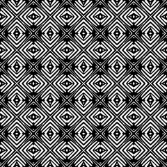 Monochrome pattern, Abstract texture for fabric print, card, table cloth, furniture, banner, cover, invitation, decoration, wrapping.seamless repeating pattern.Black colMonochrome pattern, Abstracor.
