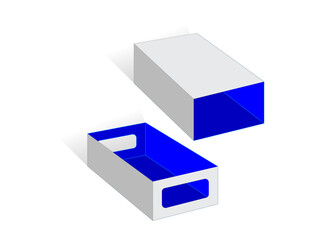 Shoe Box, Match Box, 3d box.