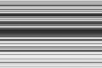 Obraz premium Black and white stripe abstract background. Motion effect. Grayscale fiber texture backdrop and banner. Monochrome gradient pattern and textured wallpaper.