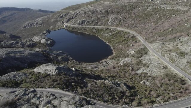 lake in the mountains, Serra da Estrela