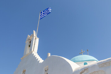 church on a greek island