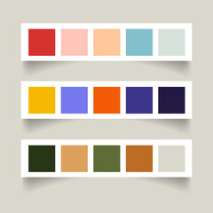 Colour palettes set