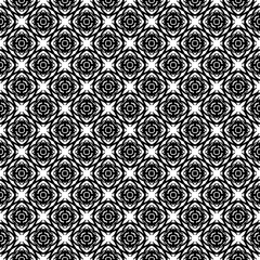Black seamless abstract pattern. Overlay for background and backdrop. Ornamental design. PNG graphic illustration with transparent background.