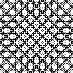 Black seamless abstract pattern. Overlay for background and backdrop. Ornamental design. PNG graphic illustration with transparent background.