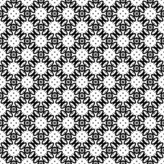 Tafelkleed Black seamless abstract pattern. Overlay for background and backdrop. Ornamental design. PNG graphic illustration with transparent background. © Jozsef