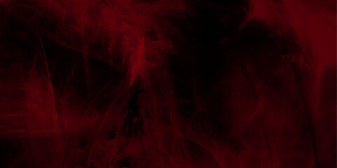 Dark Red vector background. Dark red splattered grungy backdrop beautiful stylist modern red texture background with smoke. Red grunge old paper texture. Scary Red and black horror Grungy red