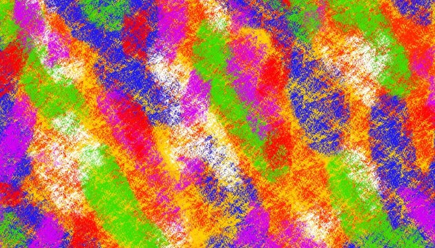 Hand drawn colorful pastel crayon abstract background