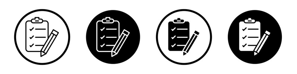 Quality check icon set. qualification and professional certificate vector symbol in a black filled and outlined style. Course complete Certified sign.