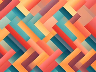 Abstract background, Colored geometric shapes and lines