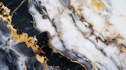 Black white marble texture design interior pattern granite wallpaper background