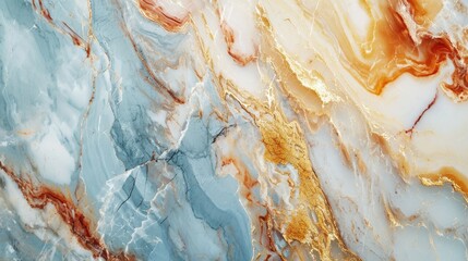 Obraz na płótnie Canvas Blue marble texture design interior pattern granite wallpaper background