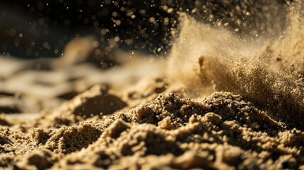 Sand differen textures close up wallpaper background