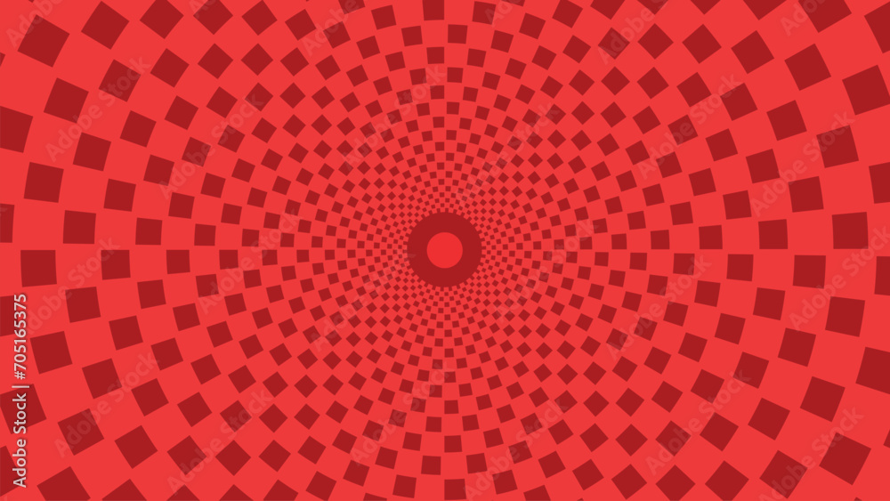 Wall mural abstarct spiral ray valentine love background red.