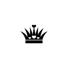 crown icon vector	
