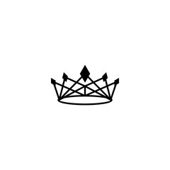 crown icon vector	