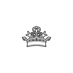 crown icon vector	