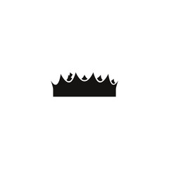 crown icon vector	