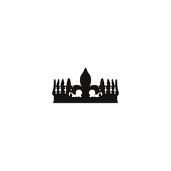 crown icon vector	