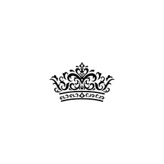 crown icon vector	
