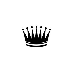 crown icon vector	
