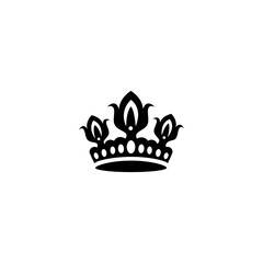 crown icon vector	
